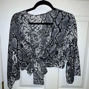 Snakeskin shirt